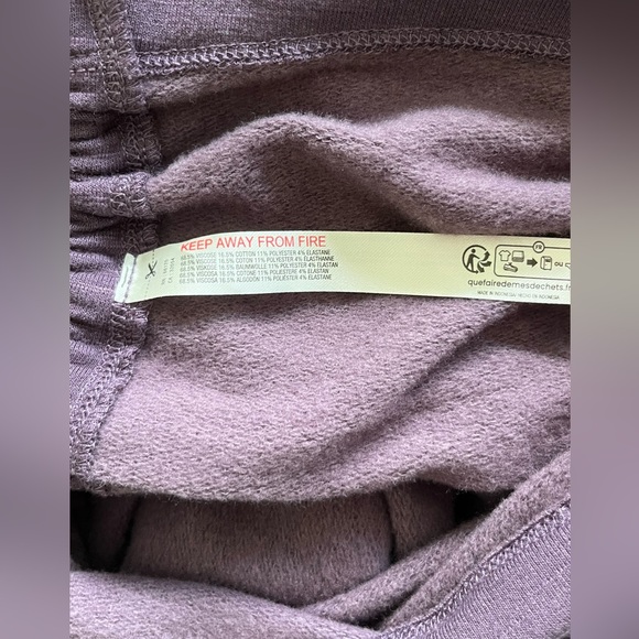 NWT Anthropologie Daily Practice Purple Sweater Dress with Ruched Sides Size Med - Picture 9 of 9